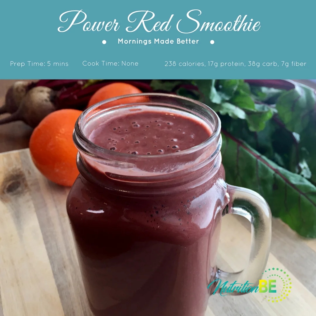 Power Red Smoothie — BE Nutrition